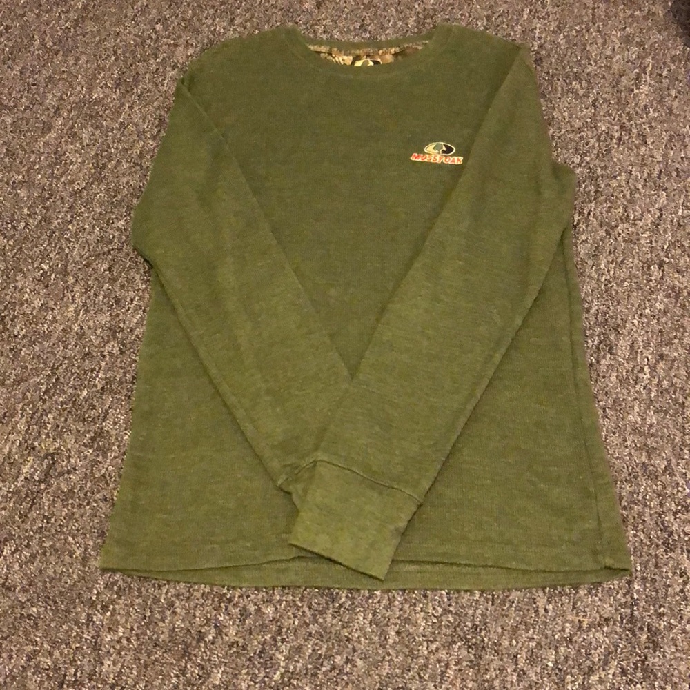 Mossy Oak Thermal Camo Long Sleeve Shirt